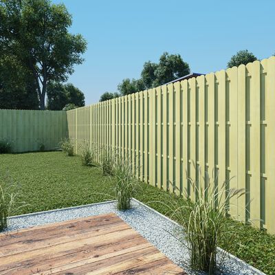 vidaXL Panneau de clôture Bois de pin imprégné 180x180 cm