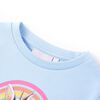 Sweatshirt pour enfants bleu clair 116