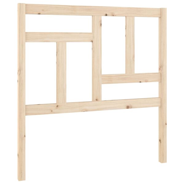vidaXL T&ecirc;te de lit 95,5x4x100 cm Bois massif de pin
