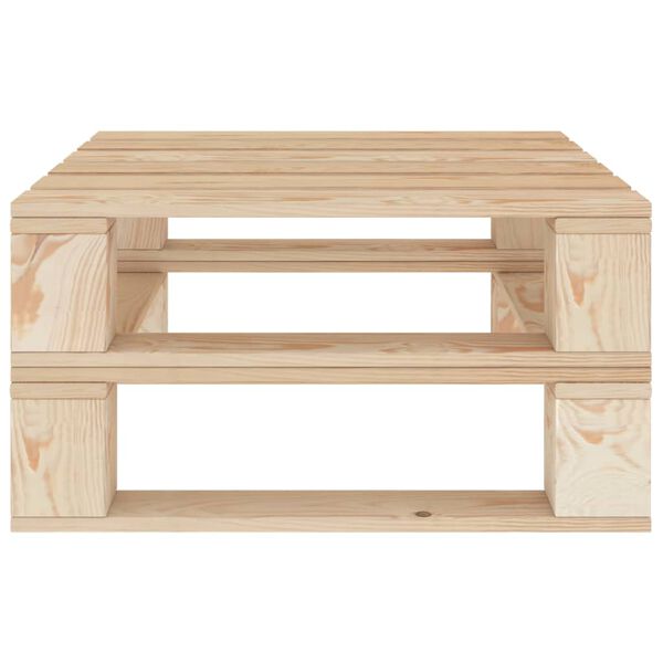 vidaXL Table palette de jardin Bois