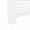 vidaXL Cache-radiateurs 2 pcs Blanc 112x19x81,5 cm MDF