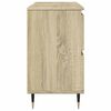 vidaXL Armoire salle de bain ch&ecirc;ne sonoma 80x33x60cm bois d'ing&eacute;nierie