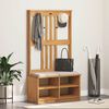 vidaXL Portemanteau SANDNES 87x40x159,5 cm bois massif pin