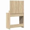vidaXL Table de Toilette avec tiroir Chêne Sonoma 79 x 41 x 135 cm