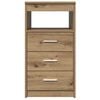 vidaXL Commode chêne artisanal 40x50x76 cm bois d'ingénierie