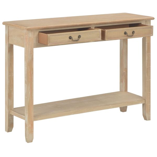 vidaXL Table console 110x35x80 cm Bois