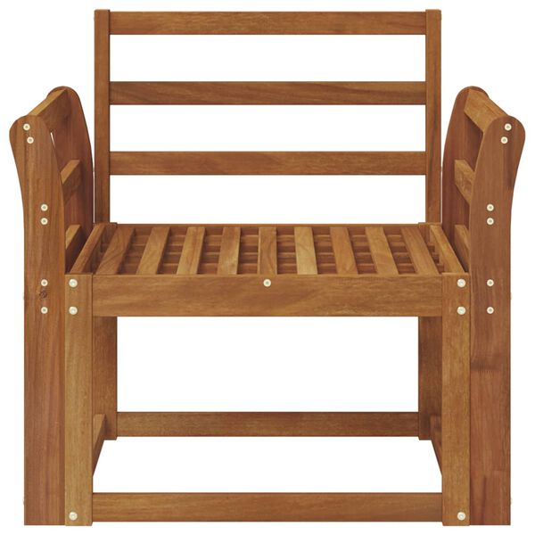 vidaXL Canap&eacute; d&rsquo;ext&eacute;rieur Bois d'Acacia Massif Naturel