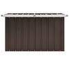 vidaXL Coffre de rangement de jardin Marron 109x67x65 cm
