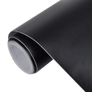 vidaXL Film pour Voiture Noir Mat 500x152 cm &Eacute;tanche Pose Sans Bulles