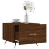 vidaXL Table basse Chêne marron 50x50x40 cm Bois d'ingénierie