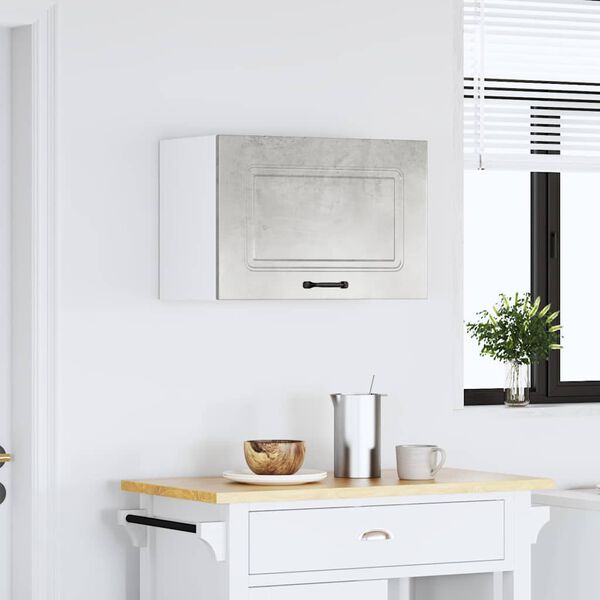 vidaXL Armoire murale de cuisine Kalmar gris b&eacute;ton bois d'ing&eacute;nierie