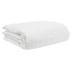 vidaXL Ensemble de Duvet avec oreiller 3 pcs Blanc Plume de canard