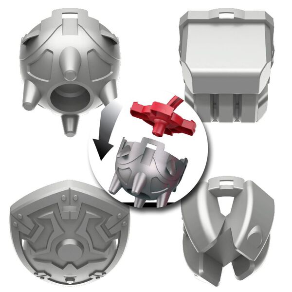 Silverlit Ensemble de robot jouet Kombat Mega