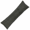 vidaXL Housse de coussin HOUTEN Gris fonc&eacute; 40 x 145 cm Boucl&eacute;