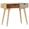 vidaXL Table console 89x44x76 cm Bois de manguier massif