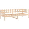 vidaXL Lit de jour sans matelas 80x200 cm bois de pin massif