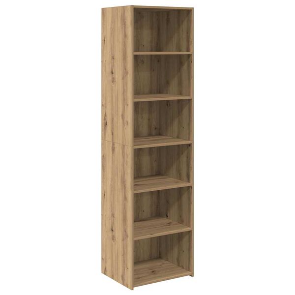 vidaXL Armoire Ch&ecirc;ne artisanal 50 x 41 x 185 cm Bois d'ing&eacute;nierie