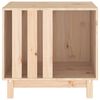 vidaXL Niche pour chien 60x45x57 cm Bois de pin massif