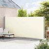 vidaXL Auvent latéral rétractable de patio 200x600 cm Crème