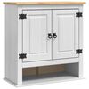 vidaXL Armoire suspendue Corona Blanc 70 x 33 x 71,5 cm Pin massif