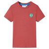vidaXL T-shirt pour enfants couleur de paprika 104