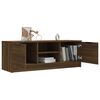 vidaXL Meuble TV Ch&ecirc;ne marron 102x35x36,5 cm Bois d'ing&eacute;nierie