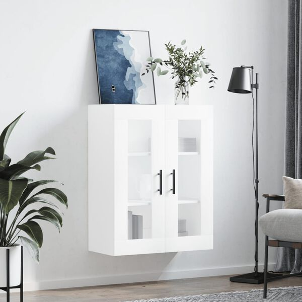 vidaXL Armoire murale blanc 69,5x34x90 cm