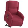 vidaXL Fauteuil de massage inclinable Rouge bordeaux Velours