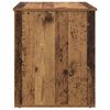 vidaXL Maison pour chat Bois ancien 53 x 52 x 62 cm Bois d'ing&eacute;nierie