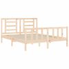 vidaXL Cadre de lit sans matelas 160x200 cm bois massif de pin