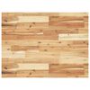 vidaXL Dessus de bureau fini &agrave; l'huile 80x60x4cm bois d'acacia massif