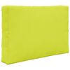 vidaXL Coussin de canap&eacute; d'ext&eacute;rieur 2 pcs Vert Polyester