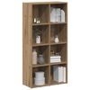 vidaXL Biblioth&egrave;que ch&ecirc;ne artisanal 66x30x130 cm bois d'ing&eacute;nierie