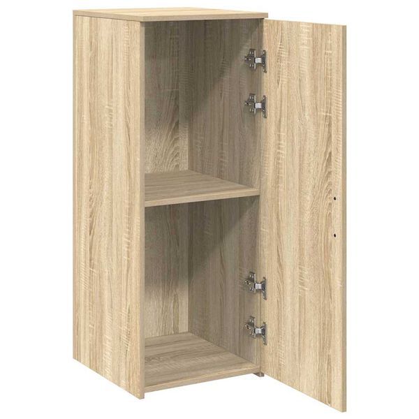 vidaXL Armoire rangement ch&ecirc;ne sonoma 40x45x103,5 cm bois d'ing&eacute;nierie