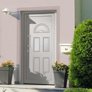 vidaXL Porte d'entr&eacute;e Blanc 88x190 cm