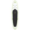 vidaXL Ensemble de planche SUP gonflable avec voile Vert et blanc