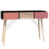 vidaXL Table console avec tiroirs 105x30x75 cm bois d'ing&eacute;nierie