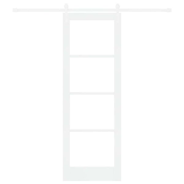 vidaXL Porte coulissante ORKDAL Blanc 73,5 x 211 cm