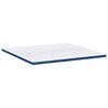 vidaXL Surmatelas Blanc 180 x 200 cm Tissu jacquard