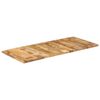 vidaXL Dessus de table bois de manguier solide 25-27 mm 140x60 cm