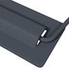 vidaXL Poign&eacute;es de Cabinet 2 pcs Anthracite 85 x 45 mm M&eacute;tal