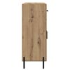 vidaXL Buffet Ch&ecirc;ne artisanal 69,5 x 34 x 90 cm Bois d'ing&eacute;nierie