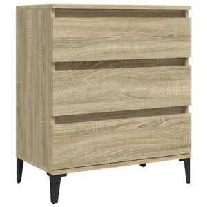 vidaXL Buffet Ch&ecirc;ne sonoma 60x35x70 cm Bois d'ing&eacute;nierie