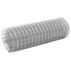 vidaXL Grillage pour voli&egrave;re acier galvanis&eacute; 25x0,5 m argent&eacute;