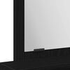 vidaXL Table de Toilette Chêne noir 50 x 41 x 140 cm Bois d'ingénierie