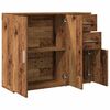 vidaXL Buffet vieux bois 91x29,5x75 cm bois d'ingénierie