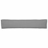 vidaXL Set de coussins de palette 2 pcs Gris 200 x 40 x 8 cm