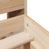 vidaXL Cadre de lit sans matelas 140x200 cm bois massif de pin