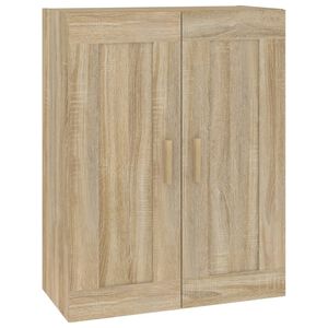 vidaXL Armoire murale ch&ecirc;ne sonoma 69,5x32,5x90 cm bois ing&eacute;nierie
