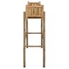 vidaXL Jardini&egrave;re avec support Naturel 100 x 38 x 114 cm Bambou